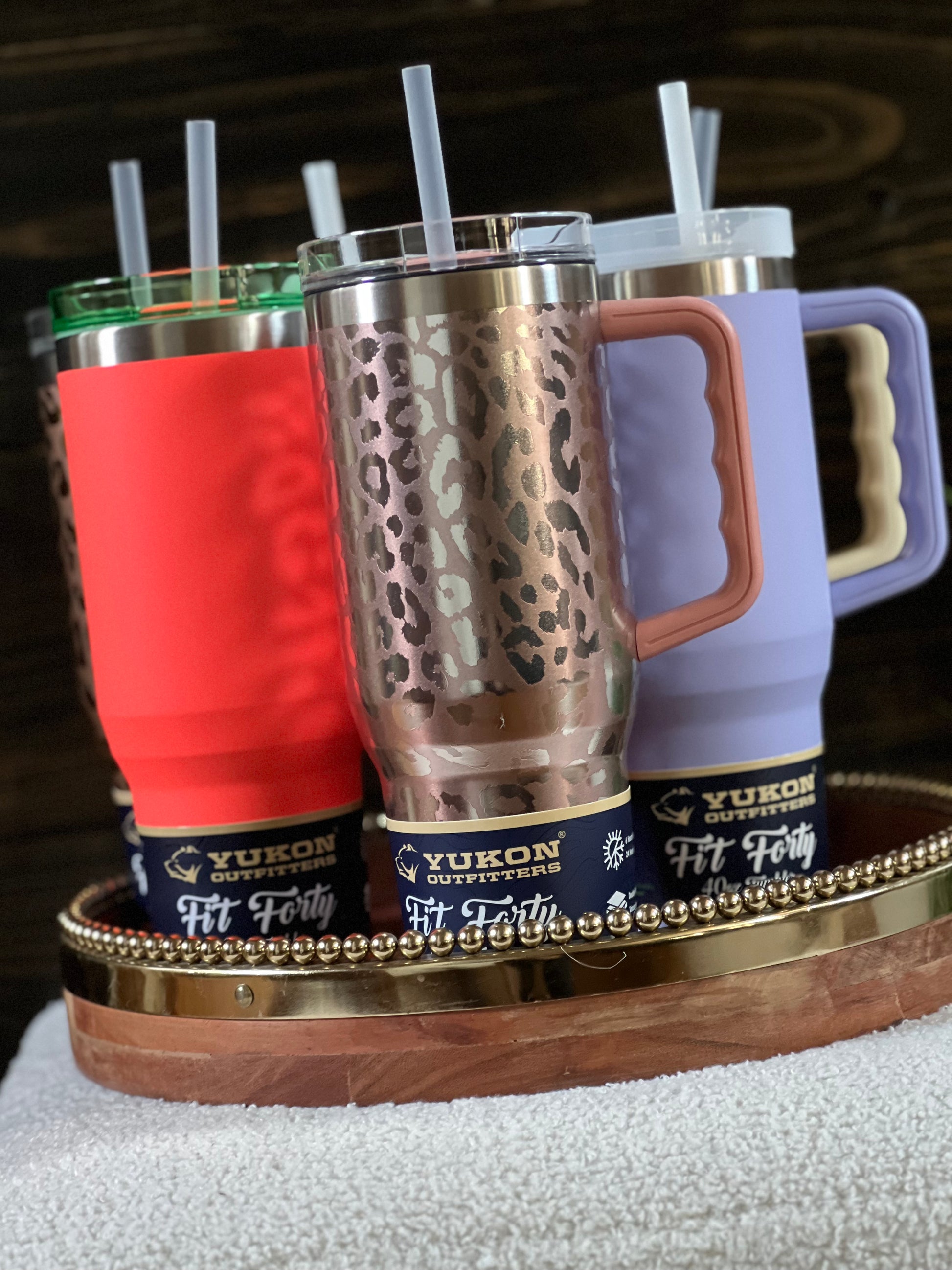 Buc-ee's Tumblers, Bucee's Tumblers, Gold Leopard, Rose Gold, Orange, Pink, Lavendar