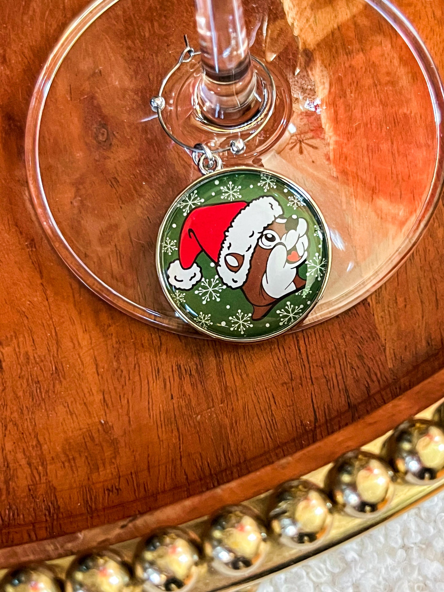 Buc-ee's Christmas Wine Charms; Holiday Gifts; Stocking Stuffer; Wine Lovers