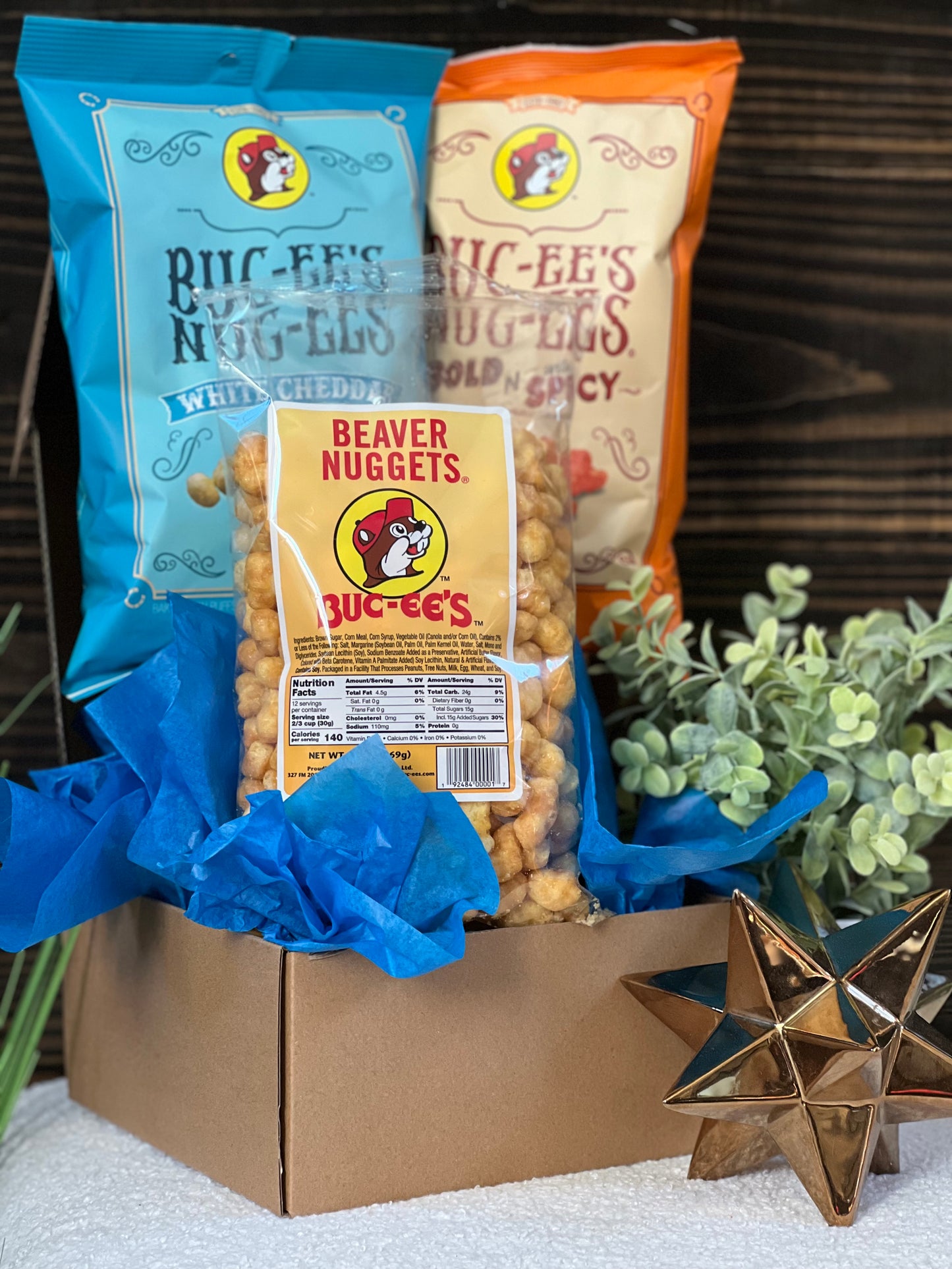 Buc-ee's Beaver Nugget Snack Box