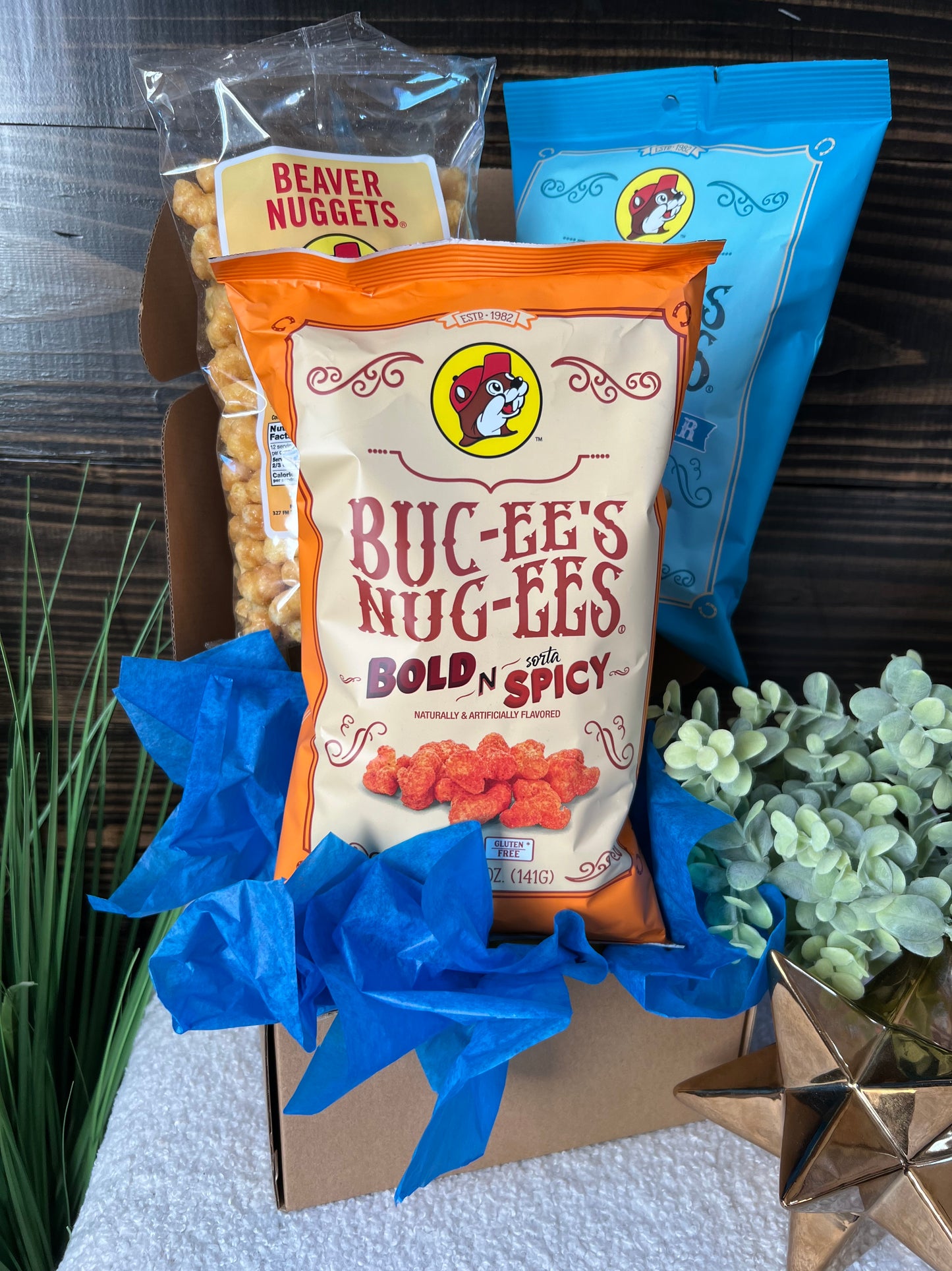 Buc-ee's Beaver Nugget Snack Box