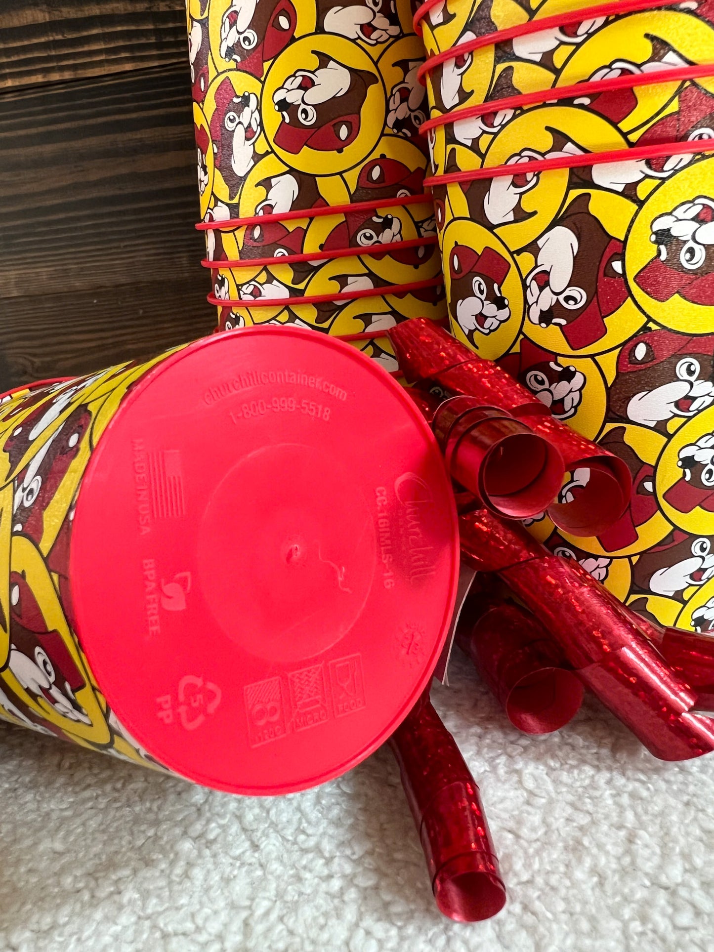 Buc-ee's Party Supplies; Buc-ee's Party Cups