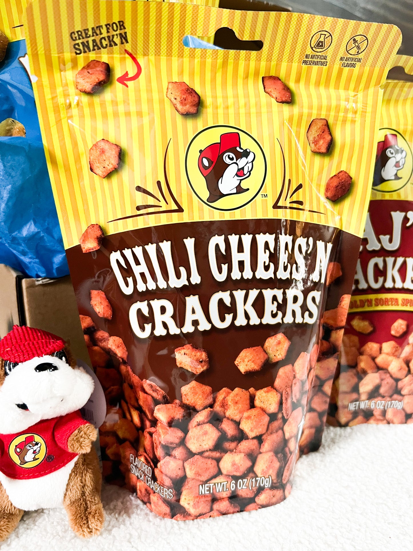 Buc-ee's Seasoned Crackers Gift Box