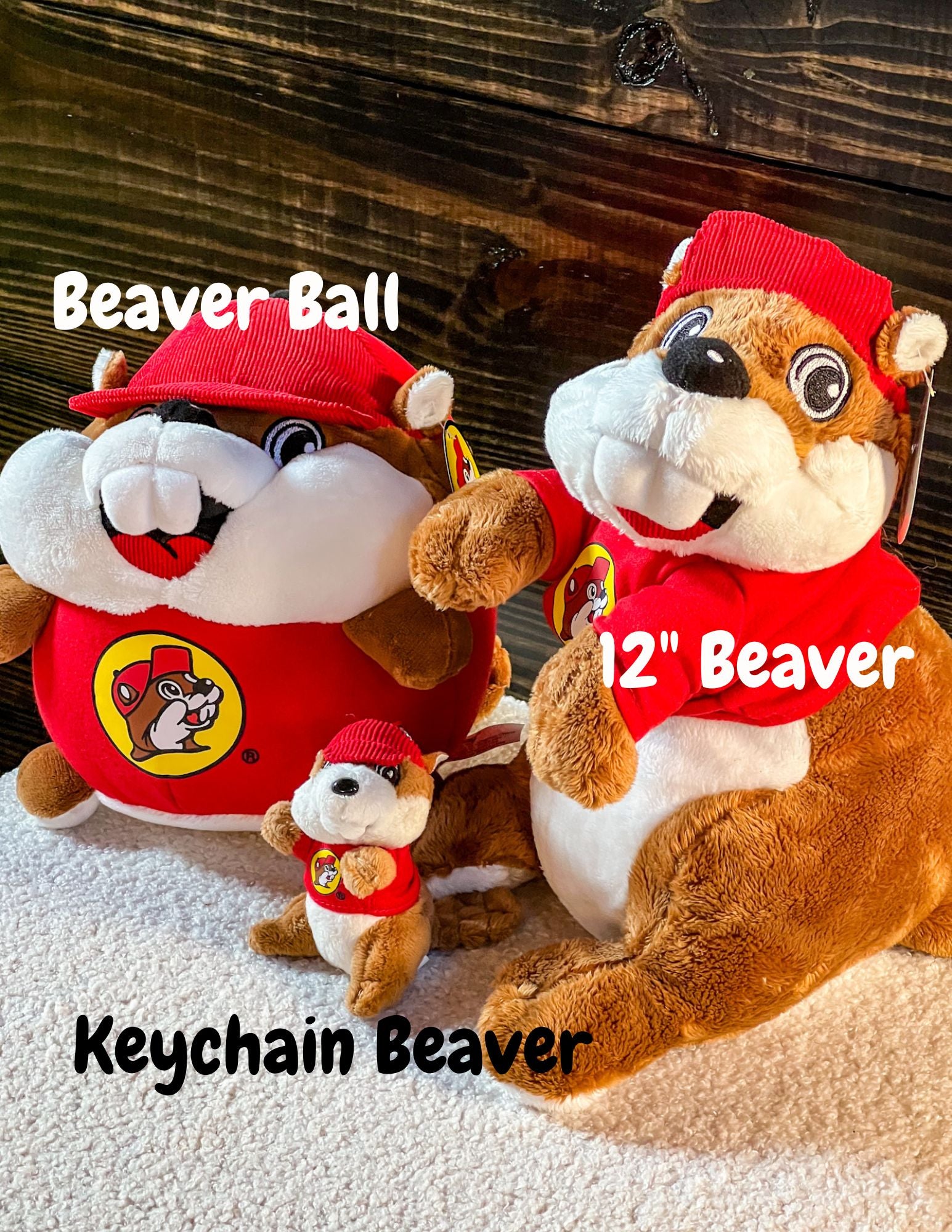 Stuffed Plush Buc-ee Beaver